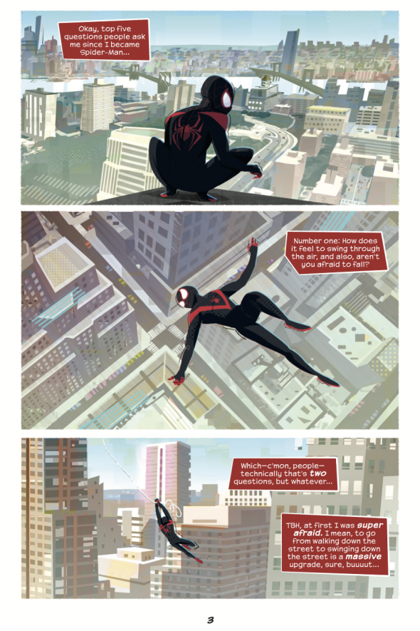 Get A Sneak Peek Of Miles Morales Shock Waves On Our Minds